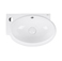 Раковина Qtap Leo 430x290x140 White с донным клапаном QT11115011LW