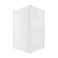 Душевая кабина Qtap Gemini CRM1011SC6 100x100 см, стекло Clear 6 мм, покрытие CalcLess без поддона