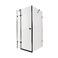 Душевая кабина Qtap Capricorn BLA1099SC6 90x90 см, стекло Clear 6 мм, покрытие CalcLess без поддона