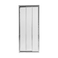 Душевая дверь в нишу Qtap Uniford CRM207.C4 68-71x185 см, стекло Clear 4 мм, покрытие CalcLess