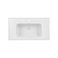 Раковина Qtap Albatross A 900х500х230 White с донным клапаном QT01115090AW