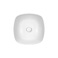 Раковина-чаша Qtap Kolibri 400х400х140 White с донным клапаном QT10117040TW