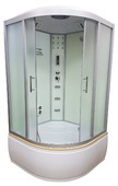 Душовий бокс Atlantis L-508-A(XL) переднє прозоре скло 110х110х218