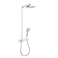 Душевая система с термостатом HANSGROHE Raindance Select E 300 2jet Showerpipe 27126000